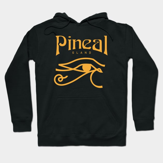 Eye of Horus - Pineal Gland Hoodie by marieltoigo